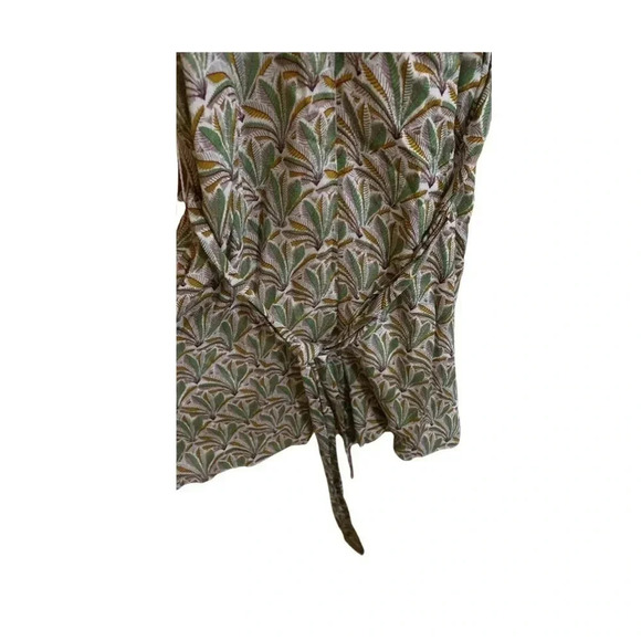 Anthropologie Maddie High Neck Belted Romper Size Small - Picture 7 of 9